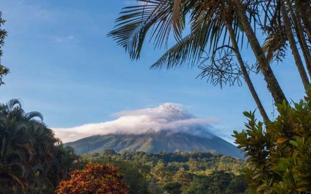 Volcán Arenal en Costa Rica
