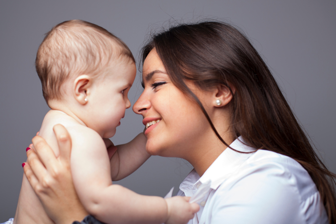 Mamá y su bebé